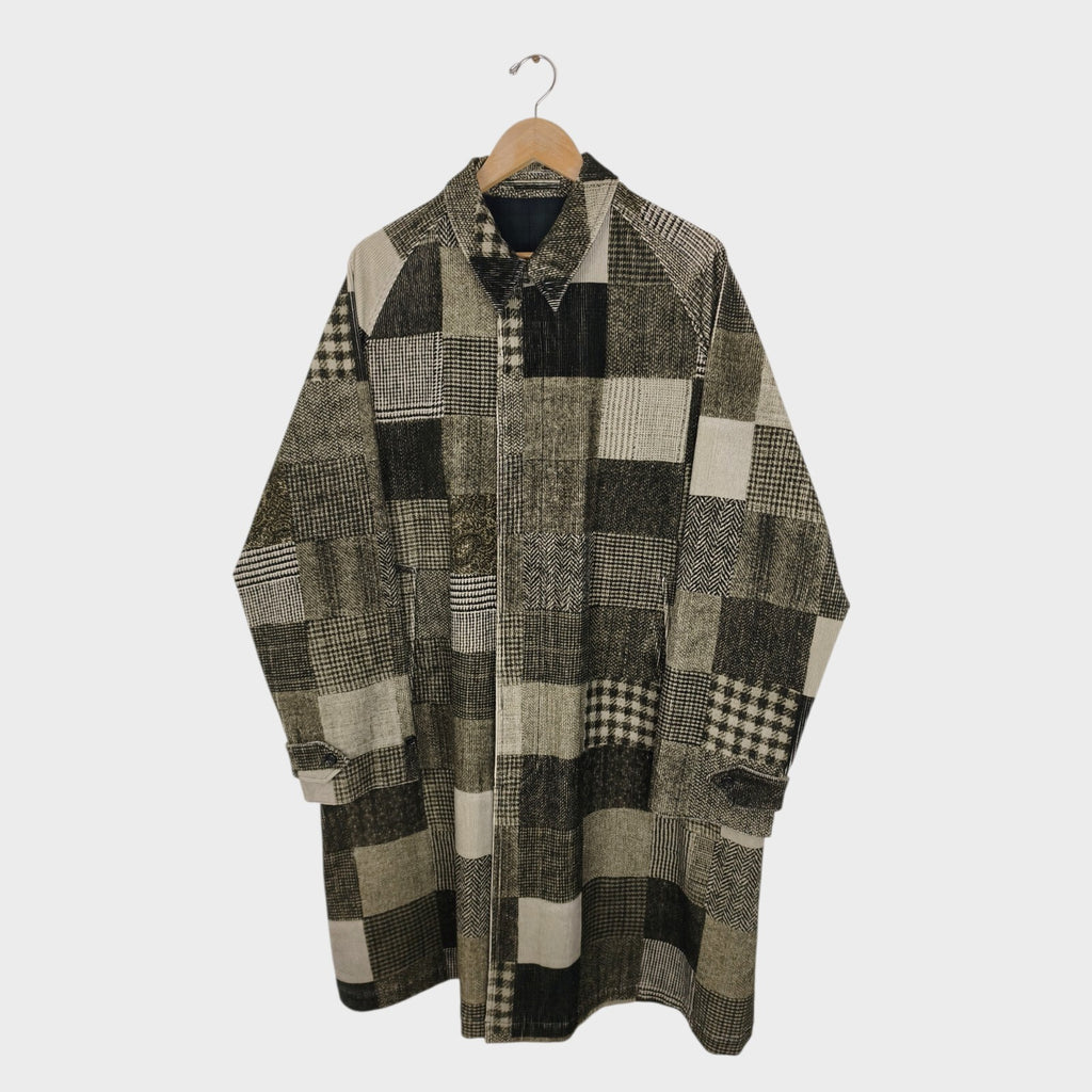 BEAMS PLUS Men's Patchwork Corduroy Coat