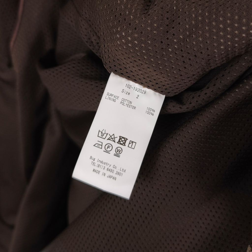 FILL THE BILL Men's Made in Japan Brown Corduroy Utility Modular Jacket