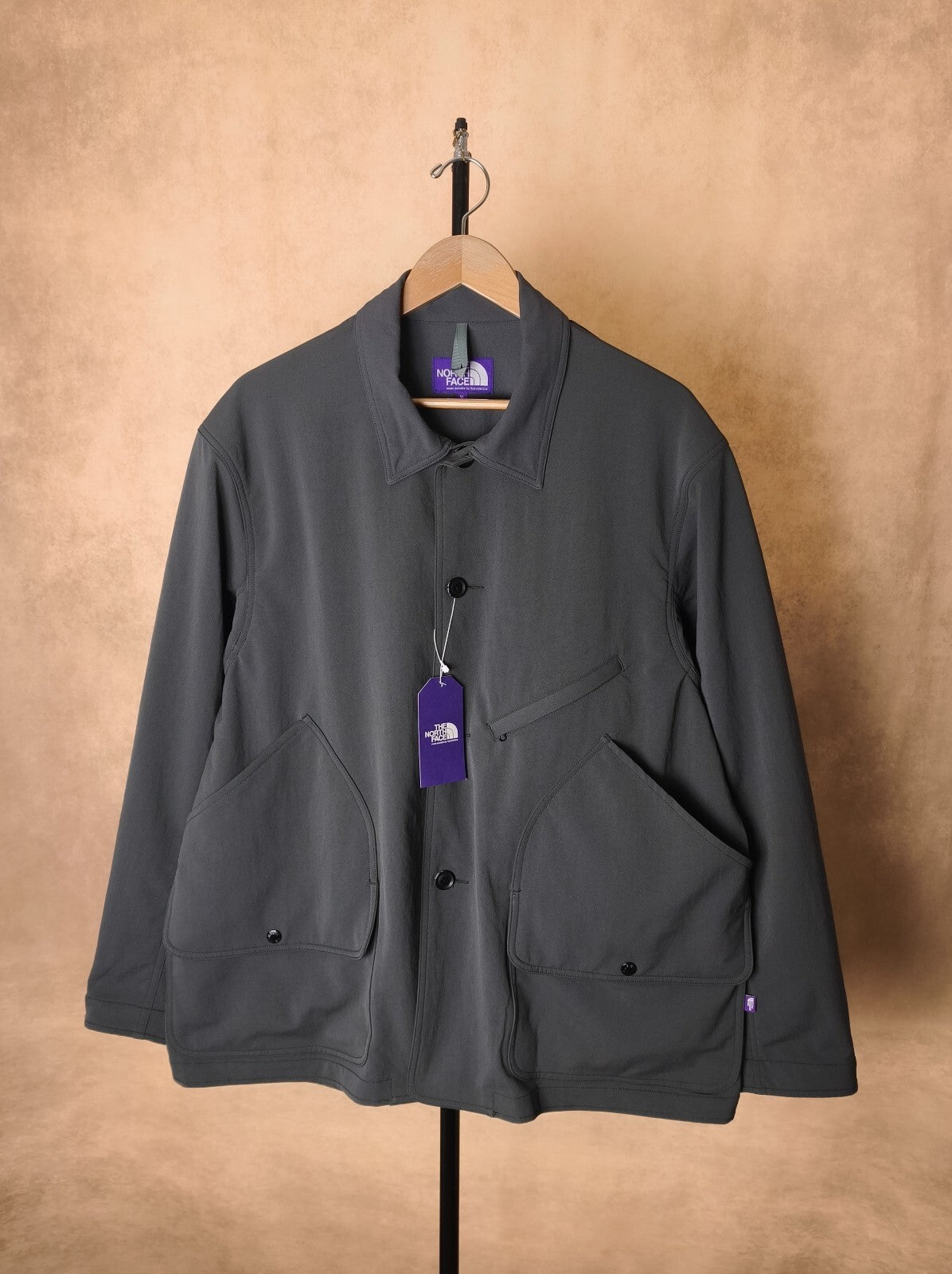 THE NORTH FACE PURPLE LABEL x NANAMICA Men's Grey Alphadry Jacket