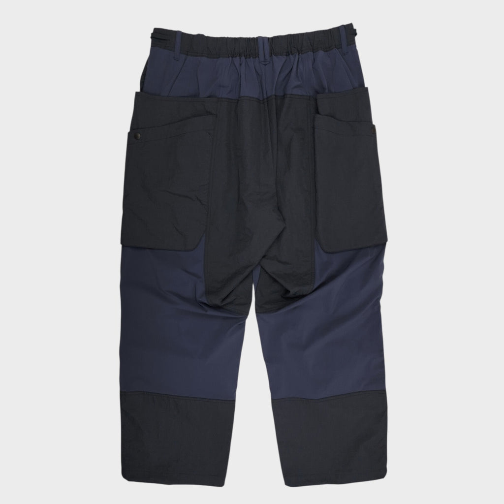 NORBIT BY HIROSHI NOZAWA Men's Navy High Spec Samue Hiking Cargo Trousers