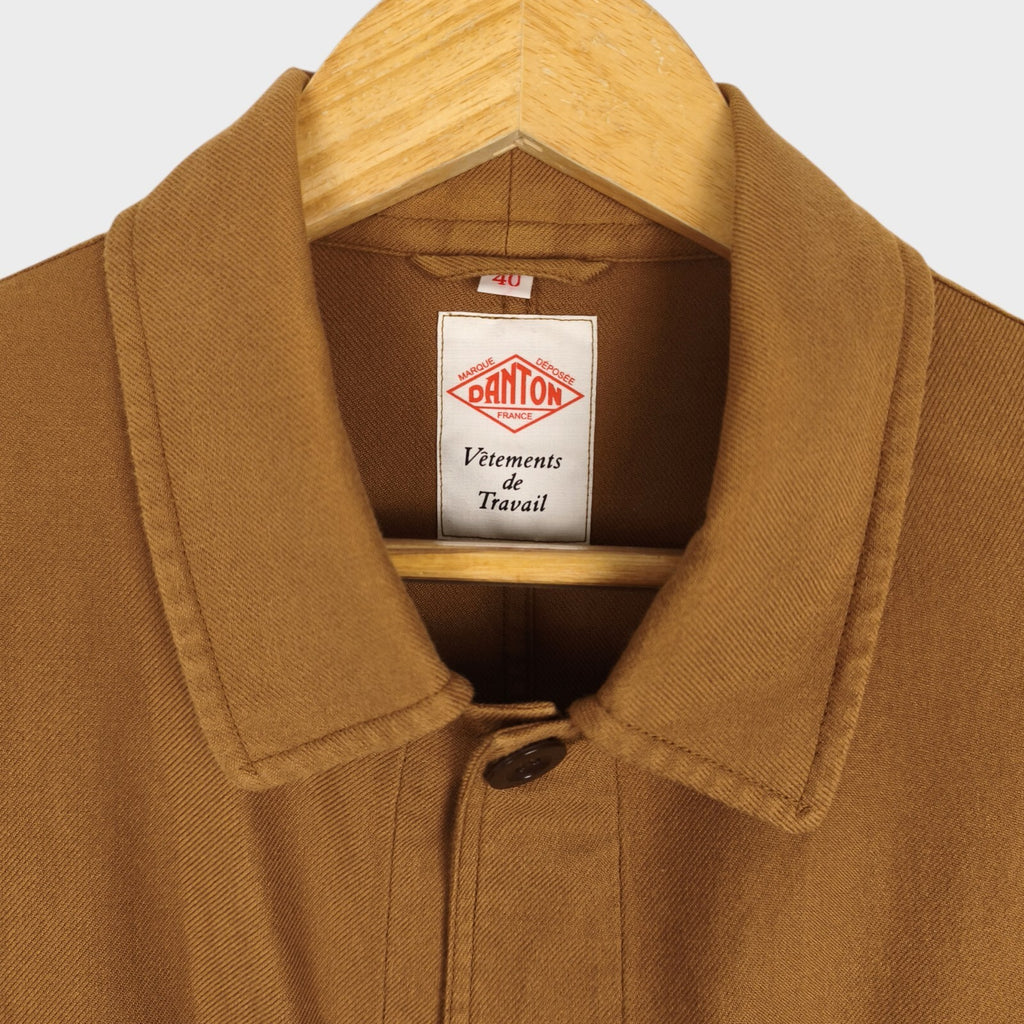 Danton Men's Brown 100% Cotton Chore Jacket