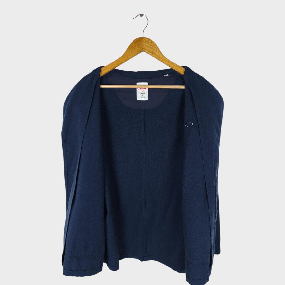 DANTON Men's Navy Blue Made in Japan 100% Cotton Chore Jacket