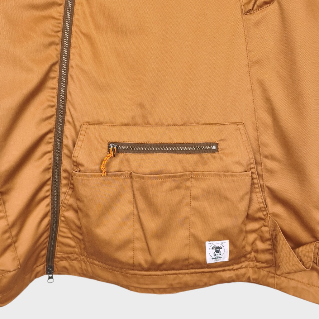 GRN OUTDOOR Japan Men's Camel Hiasobi Camper Parka Jacket