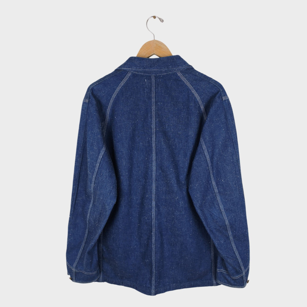 CAL O LINE Men's Made in Japan Blue Nep Denim Chore Jacket
