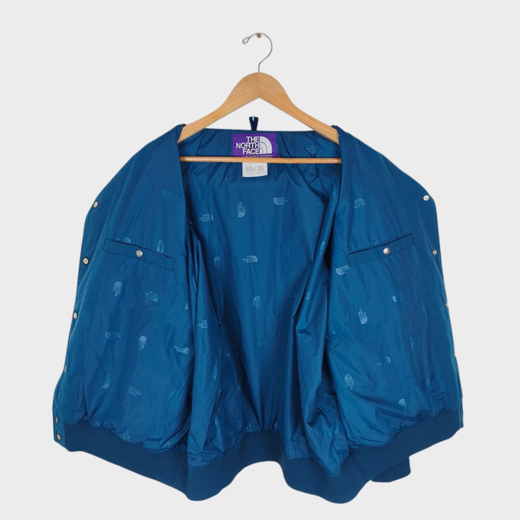 THE NORTH FACE PURPLE LABEL x NANAMICA Men's Blue Waterproof 65/35 Field Jacket