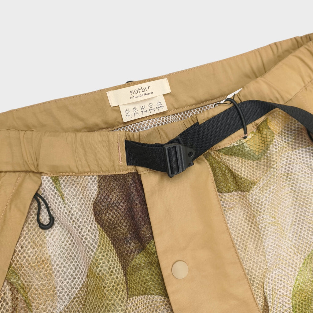 NORBIT BY HIROSHI NOZAWA Men's Beige Insect Shield Trousers