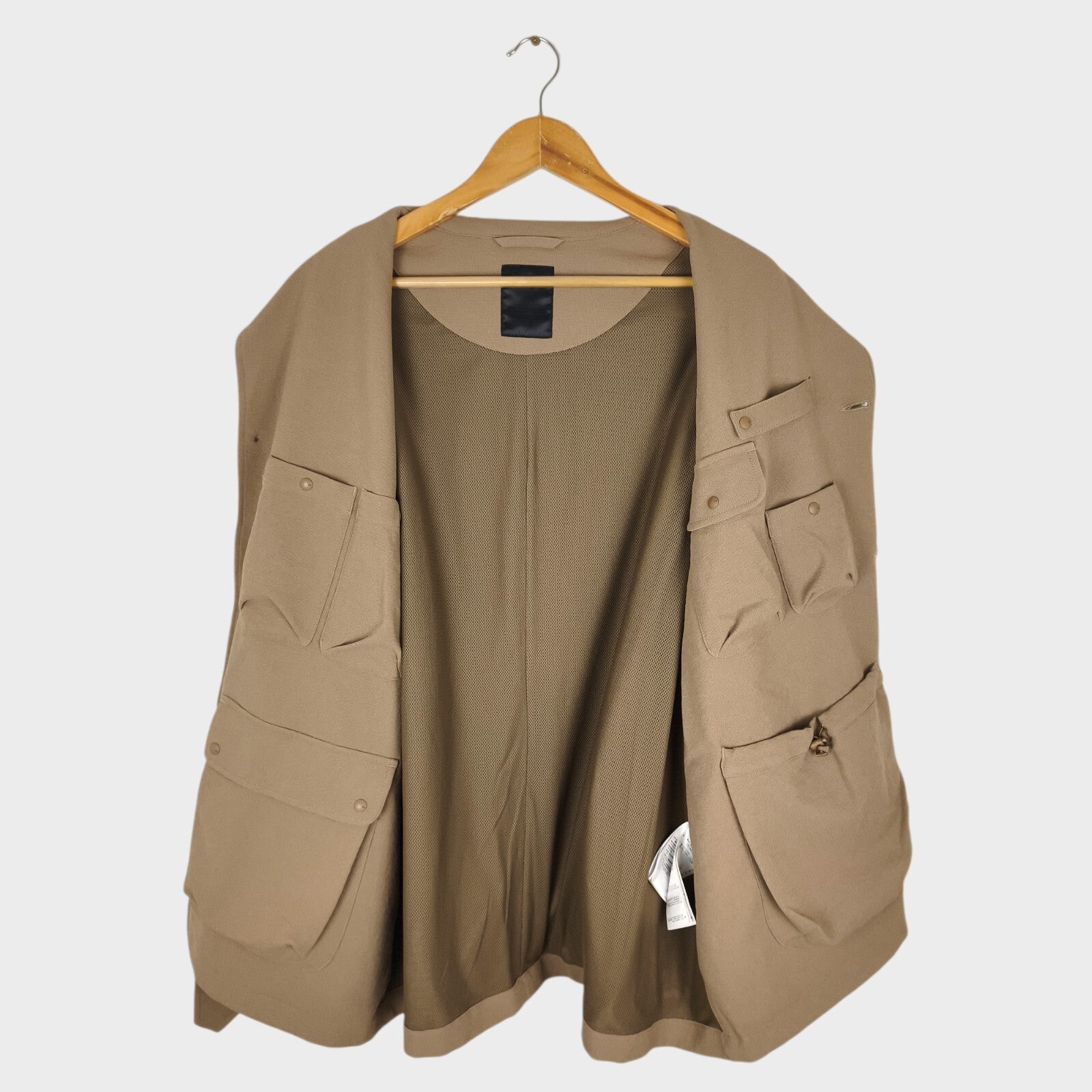 DAIWA PIER39 Men's Tech Belted Oversized Fit Gunshooting Jacket