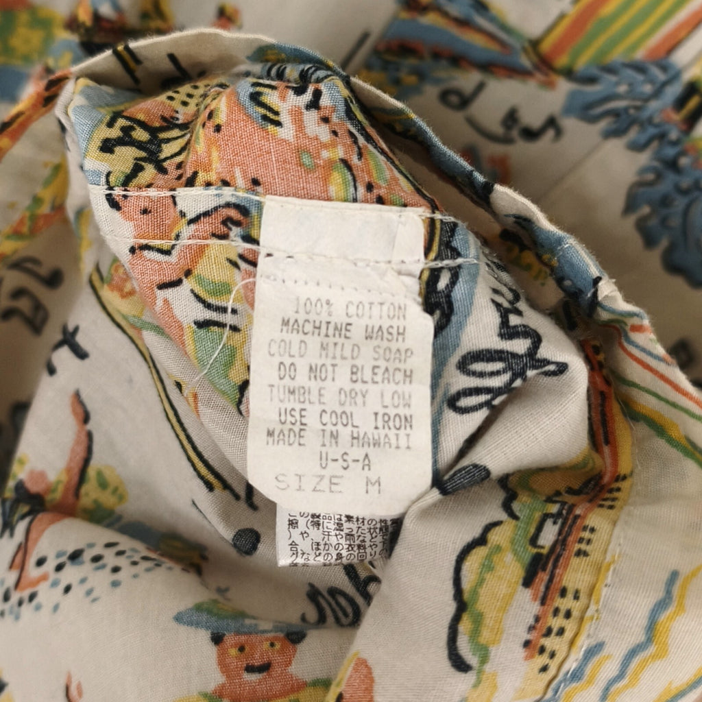 BEAMS PLUS x DALE HOPE Men's Made in USA Hawaiian Print Shirt