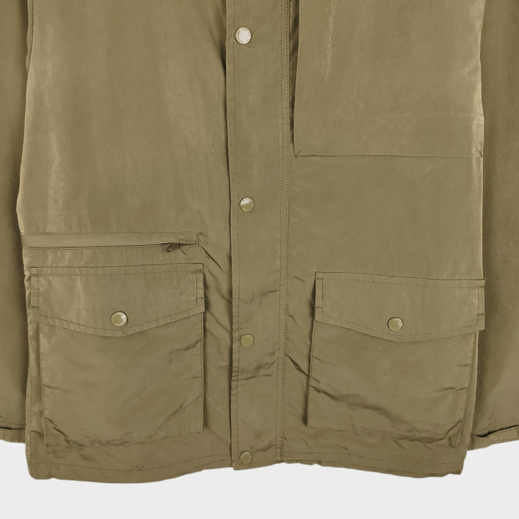 BEAMS B:MING Men's Olive Green Mountain Parka Jacket