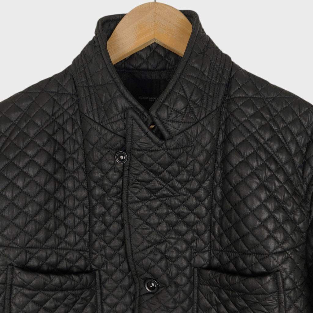 ENGINEERED GARMENTS Men's Made in USA Black Diamond Quilted Bedford Jacket