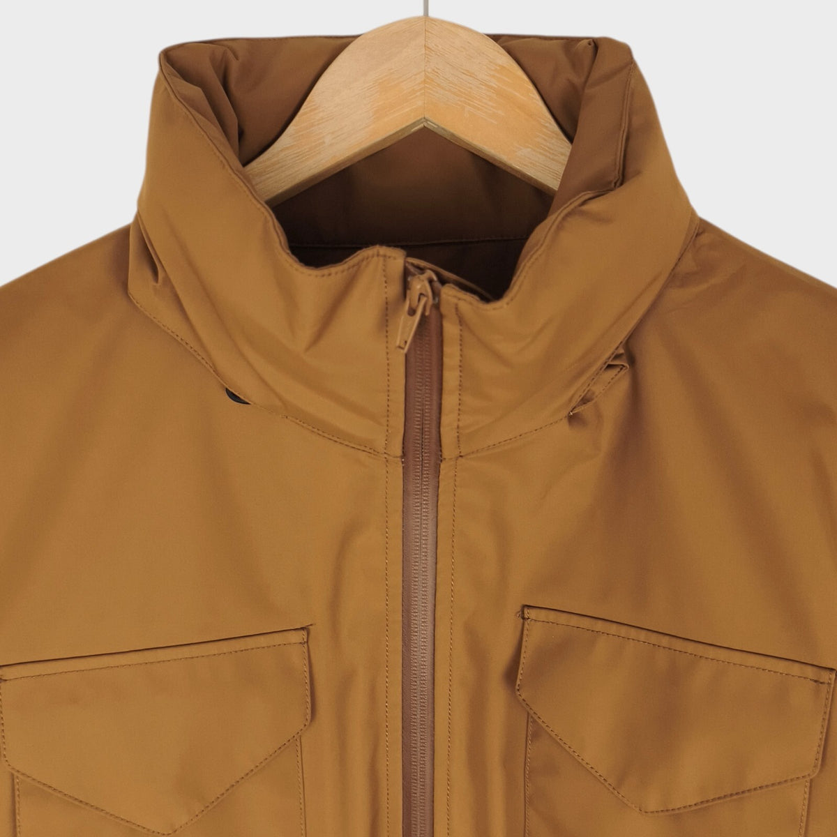 SON OF THE CHEESE Japan Men's Camel Waterproof 3 Layer Parka Jacket