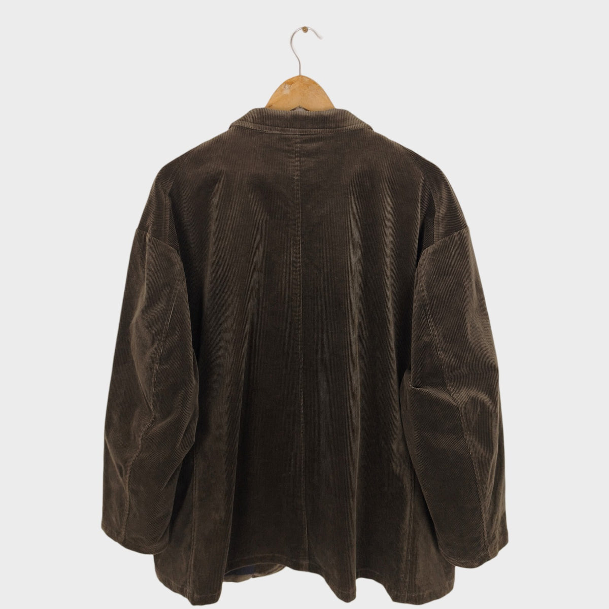 BEAMS JAPAN Men's Made in Japan Brown Corduroy Blazer Chore Jacket