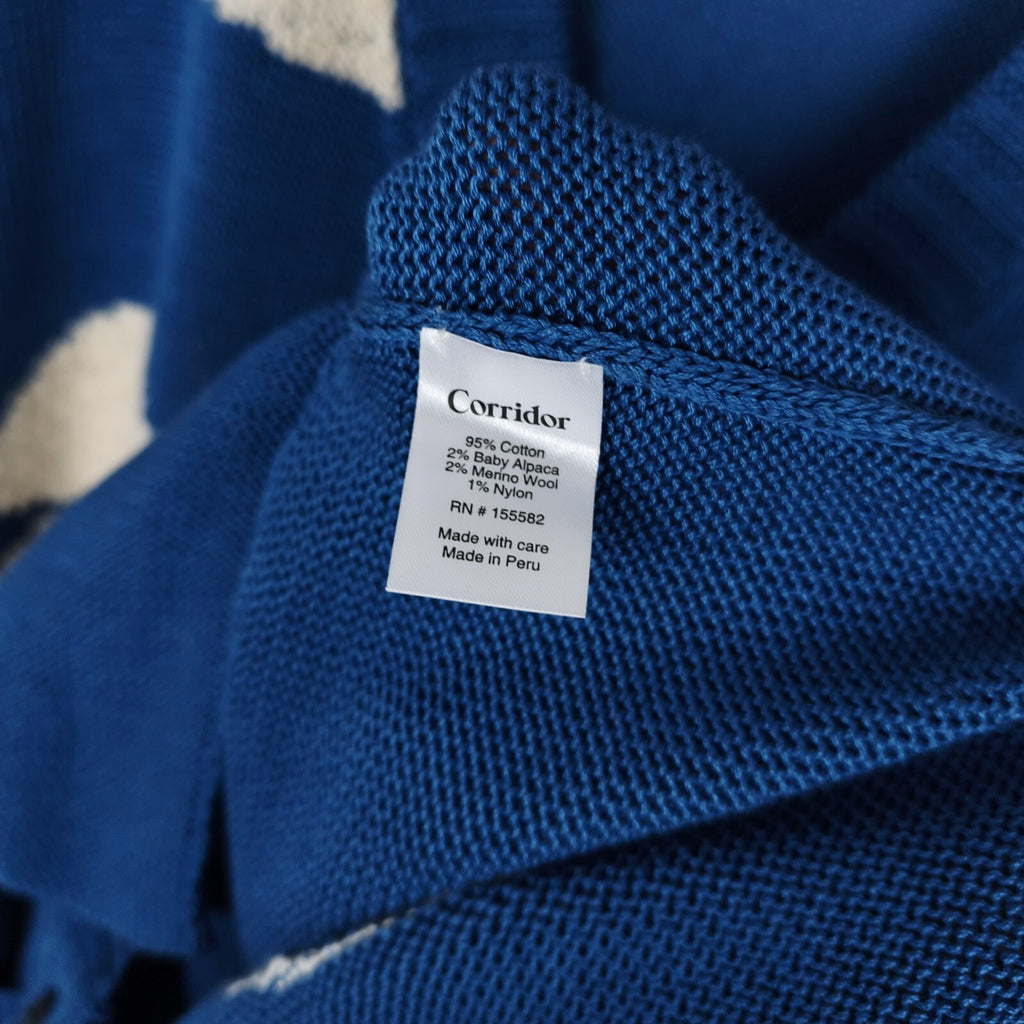 CORRIDOR Men's Cotton/Wool Blend Prospect Park Cloud Cardigan