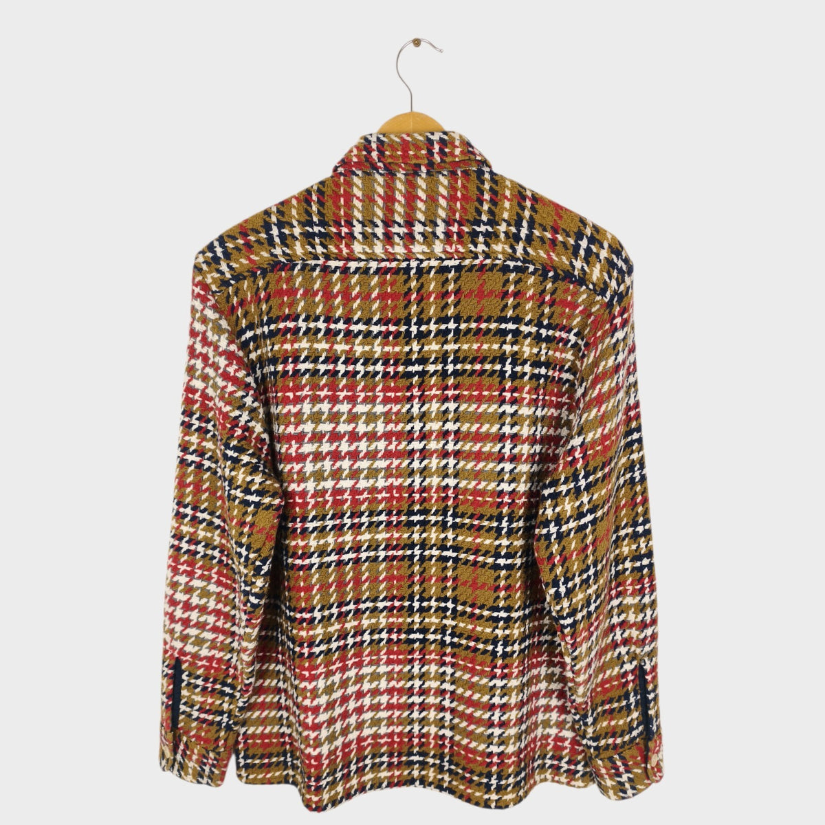 WAX LONDON Men's Multicoloured Check Whiting Overshirt