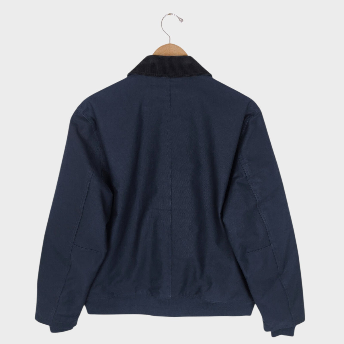 UNIFORM BRIDGE Men's Navy Blue Fireman Clasp Deck Jacket