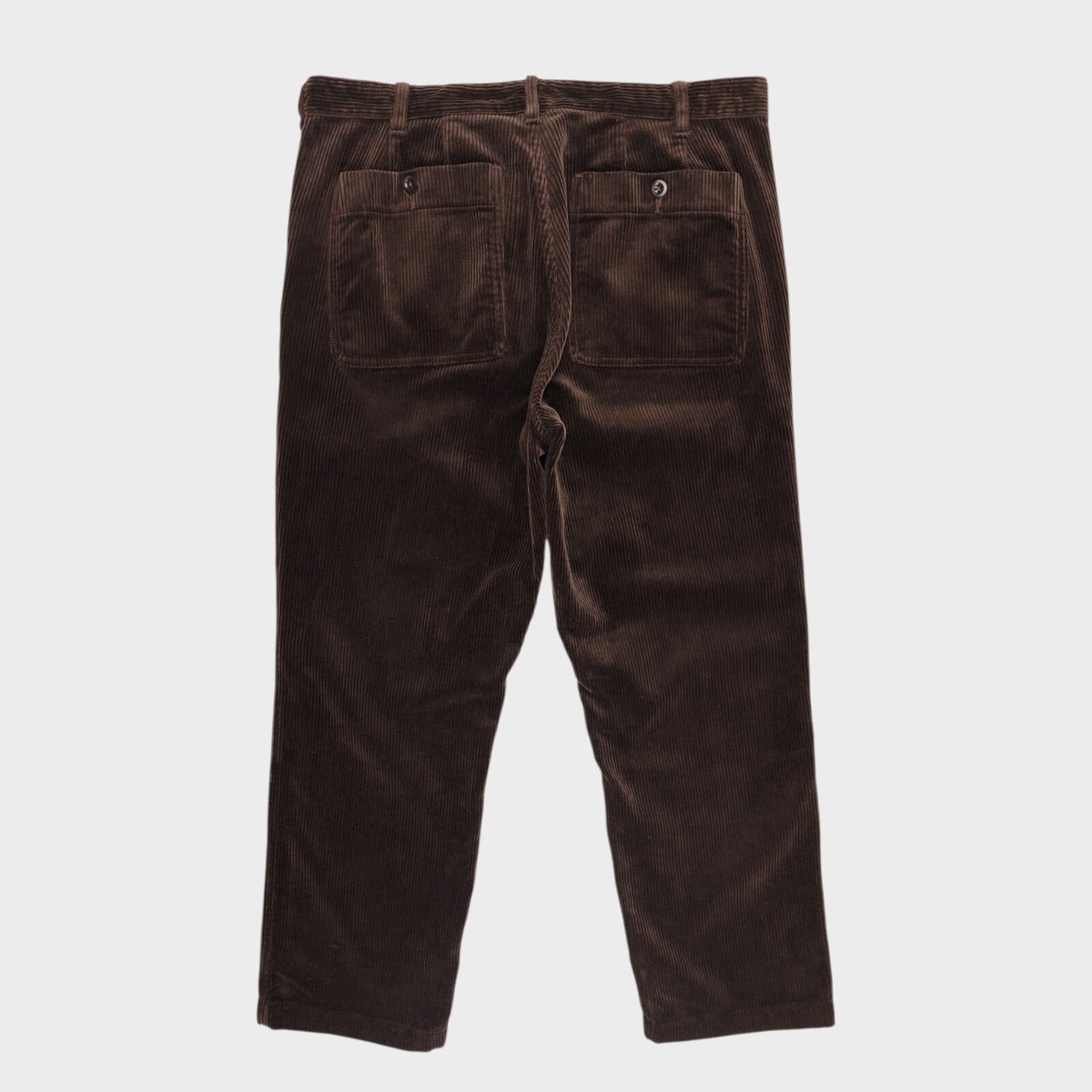 MHL MARGARET HOWELL Men's Brown Heavyweight Corduroy Trousers