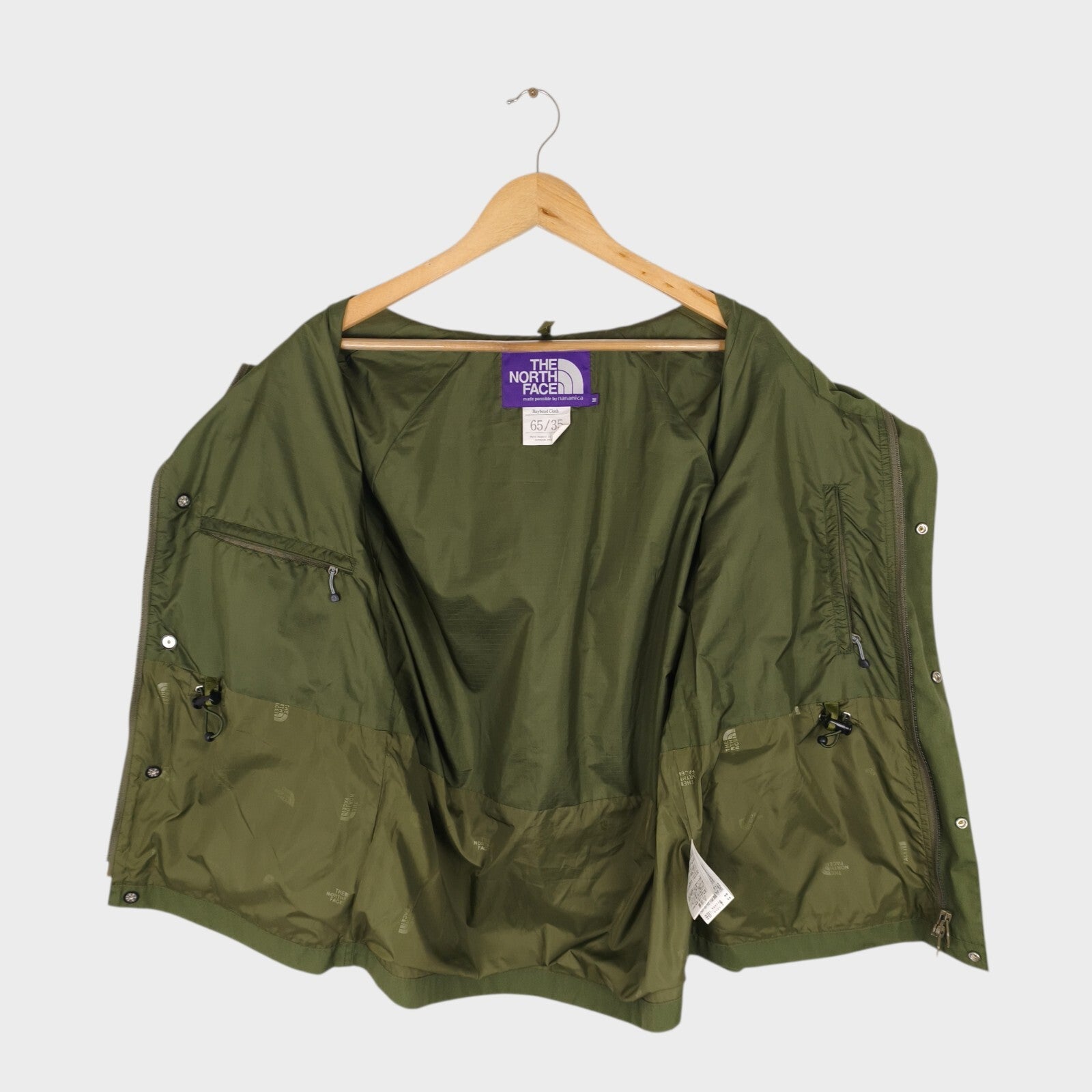 THE NORTH FACE PURPLE LABEL x NANAMICA Men's Green Mountain Parka Jacket