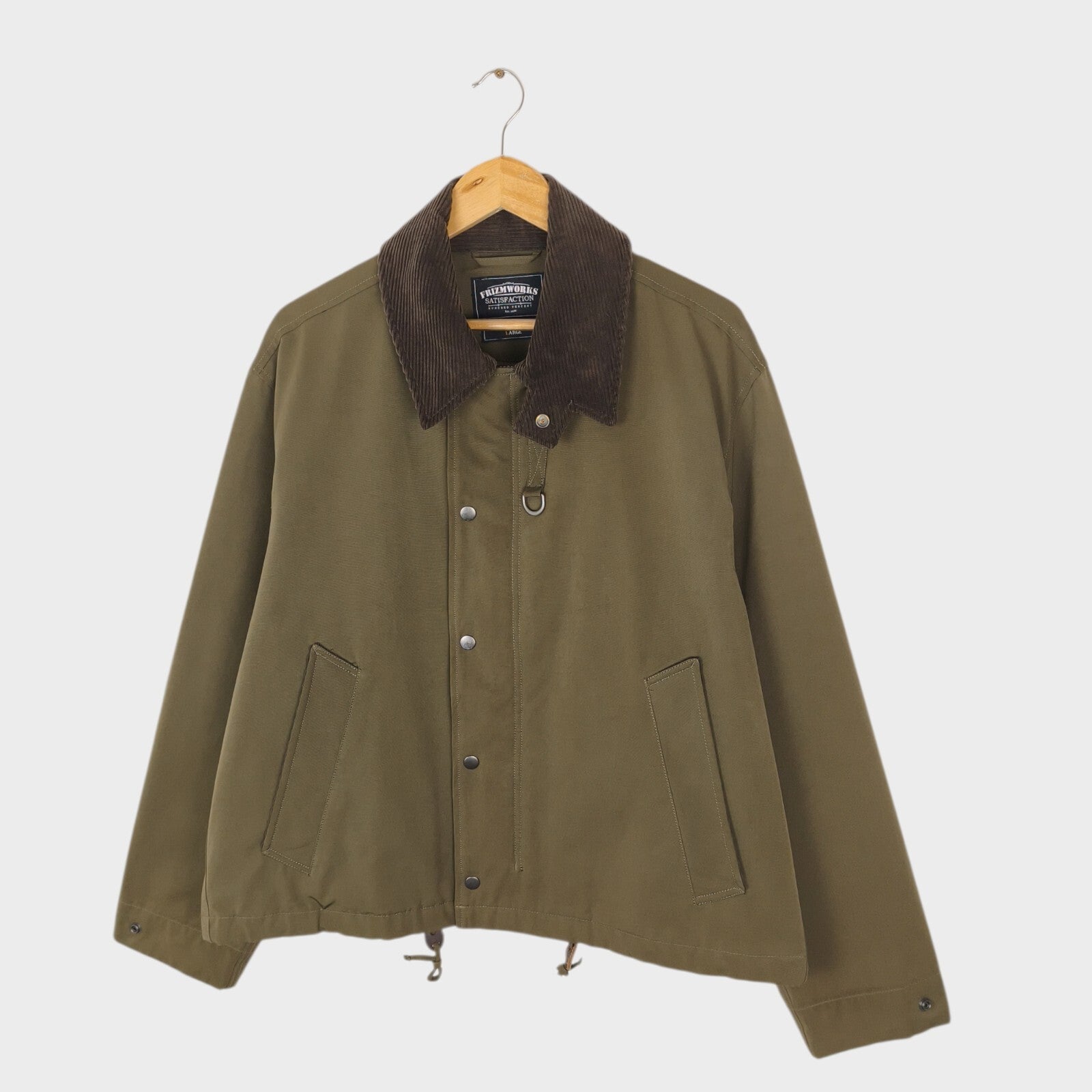 FRIZMWORKS Men's Olive Green Heritage Hunting Jacket