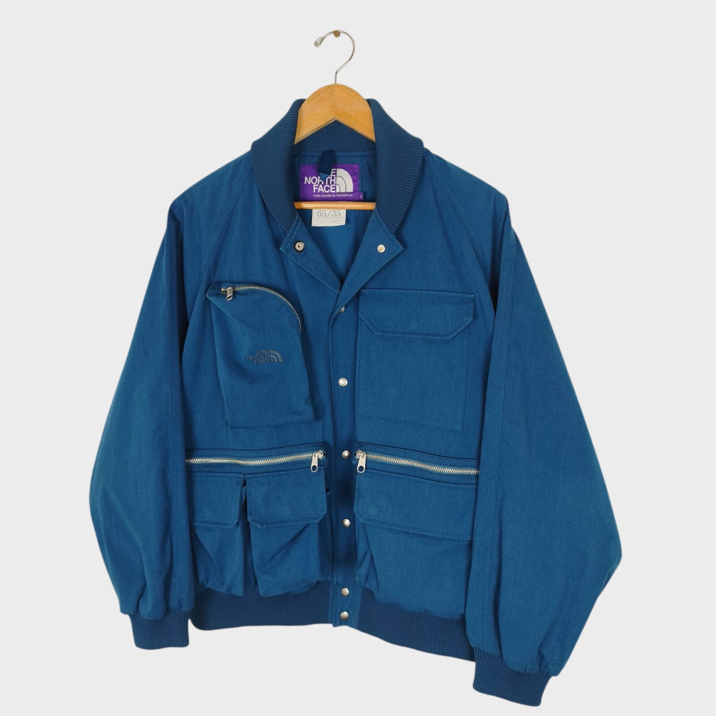 THE NORTH FACE PURPLE LABEL x NANAMICA Men's Blue Waterproof 65/35 Field Jacket