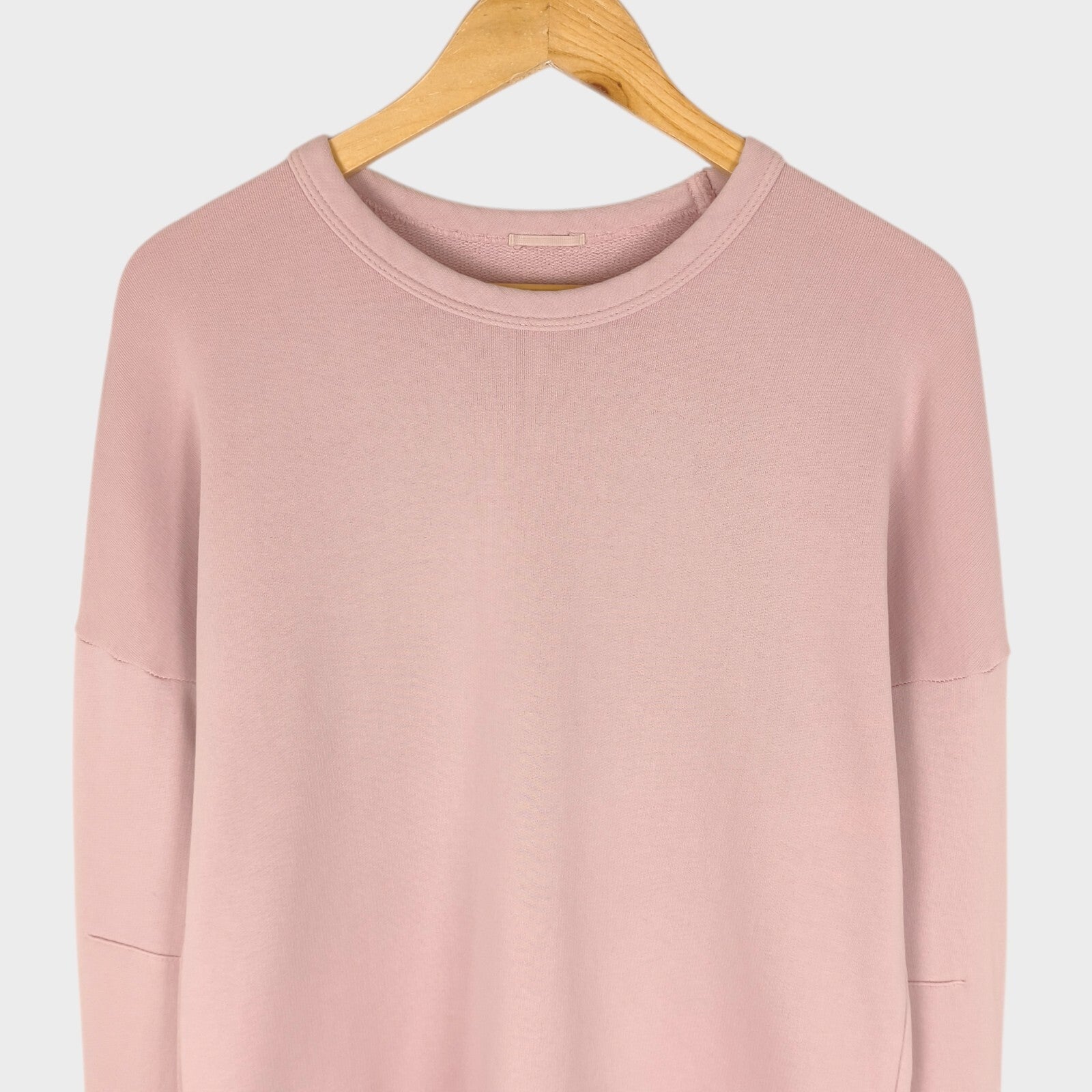 TEN C Men's Pink Made in Italy Crewneck Sweatshirt