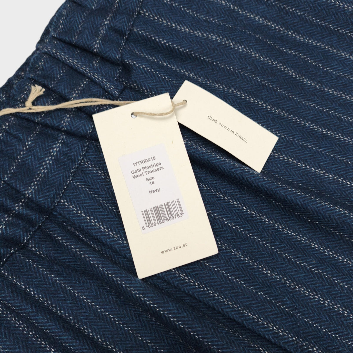 TOAST Women's Gabi Pinstripe Wool Trousers