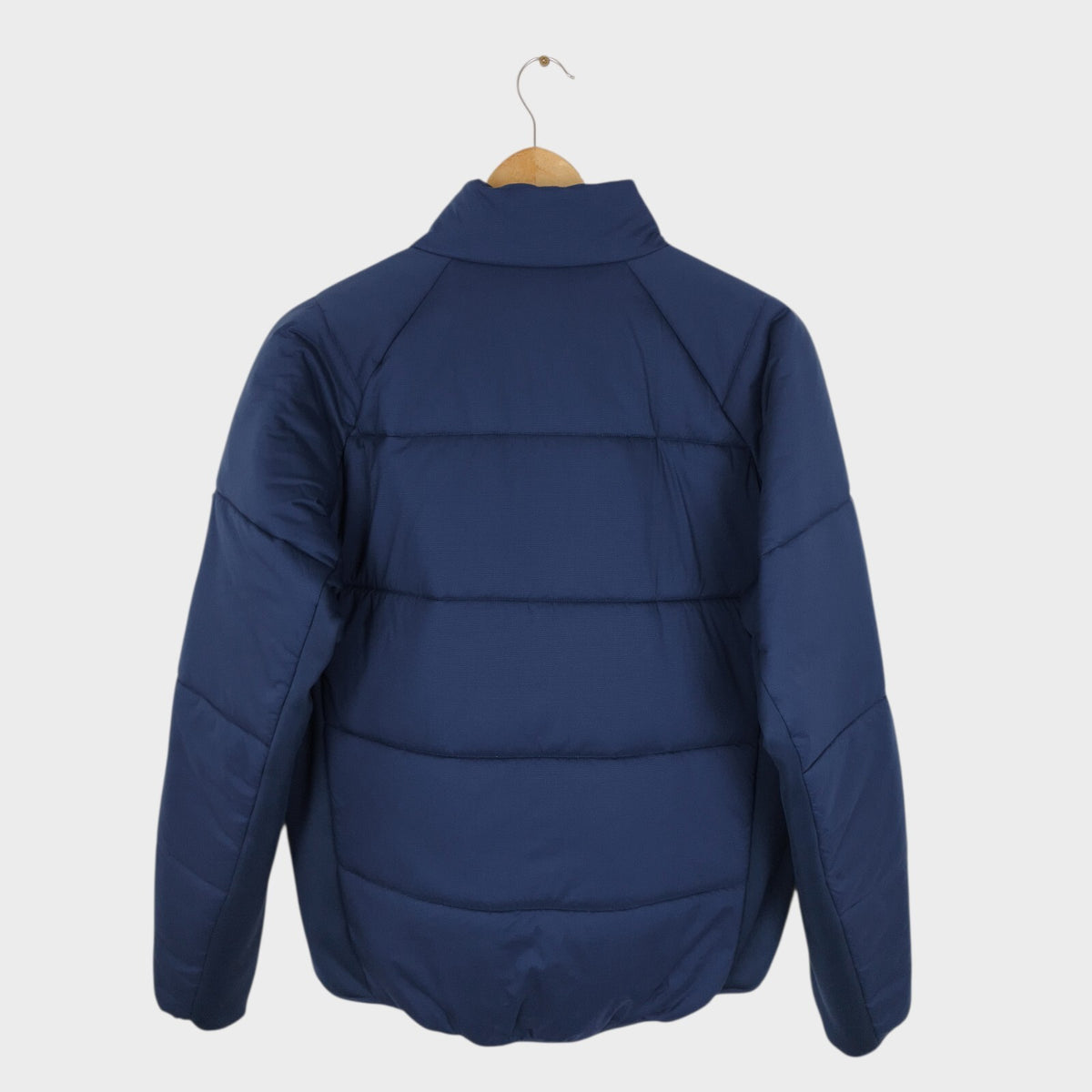 GOLDWIN Men's Navy Blue Made in Japan GB Snowsport Hybrid MIddle Jacket