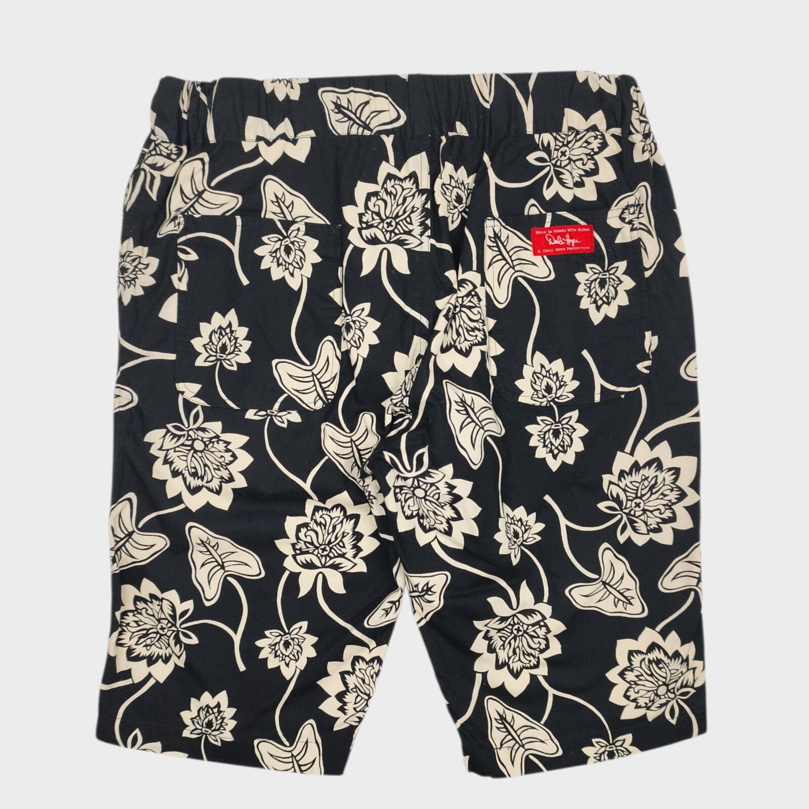 BEAMS PLUS x DALE HOPE Men's Hawaiian Floral Print Cotton Shorts
