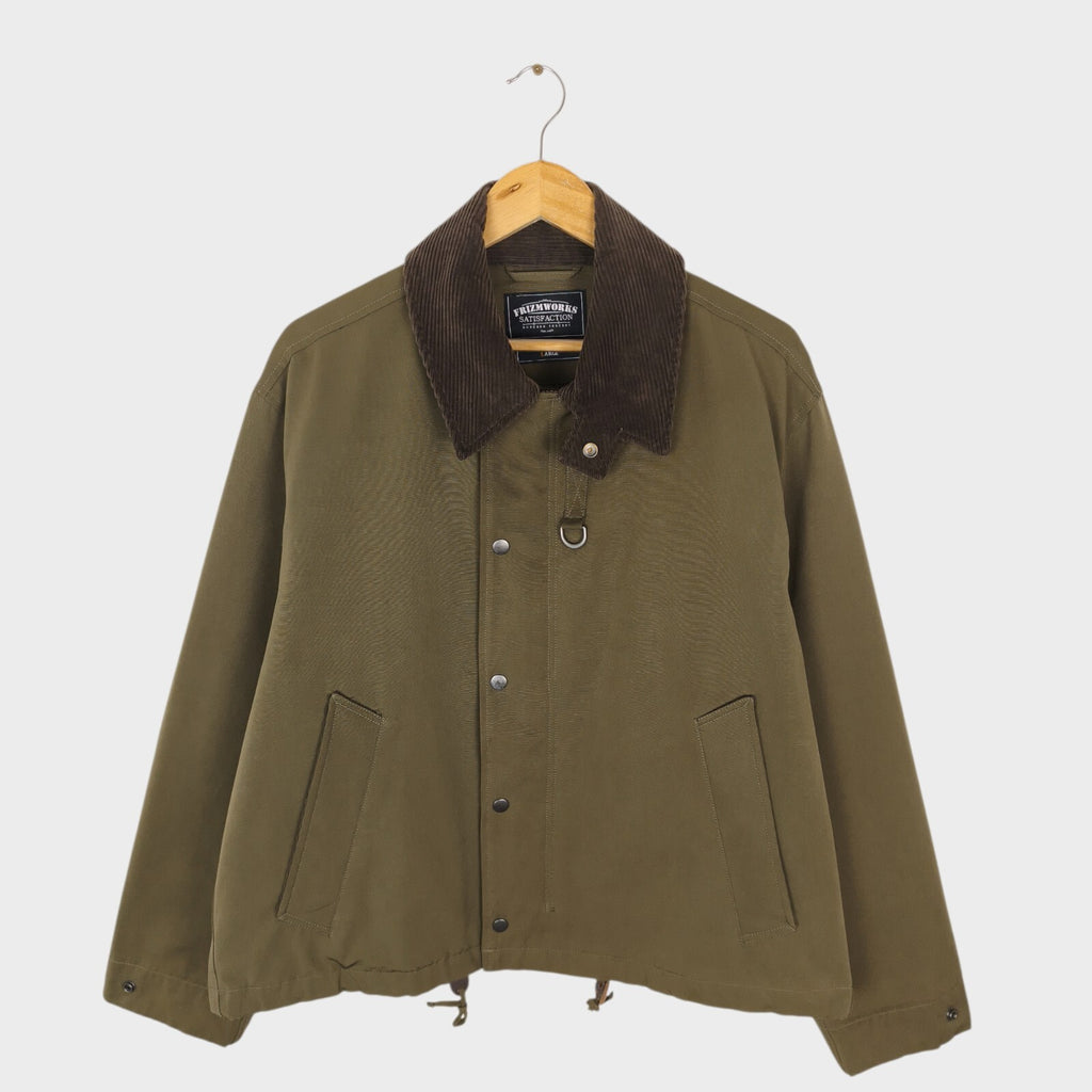 FRIZMWORKS Men's Olive Green Heritage Hunting Jacket