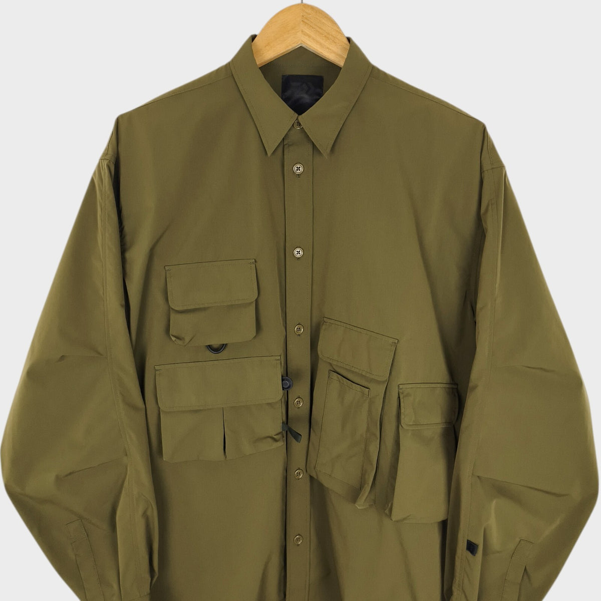 DAIWA PIER39 Men's Olive Green Tech Fishing Angler's Overshirt