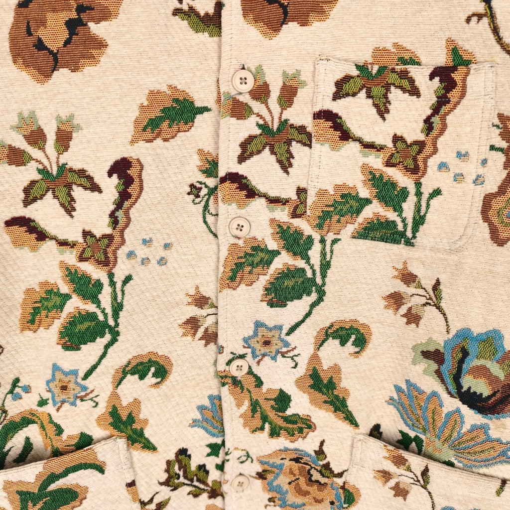 KESTIN HARE Men's Japanese Floral Jacquard Ormiston Tapestry Jacket