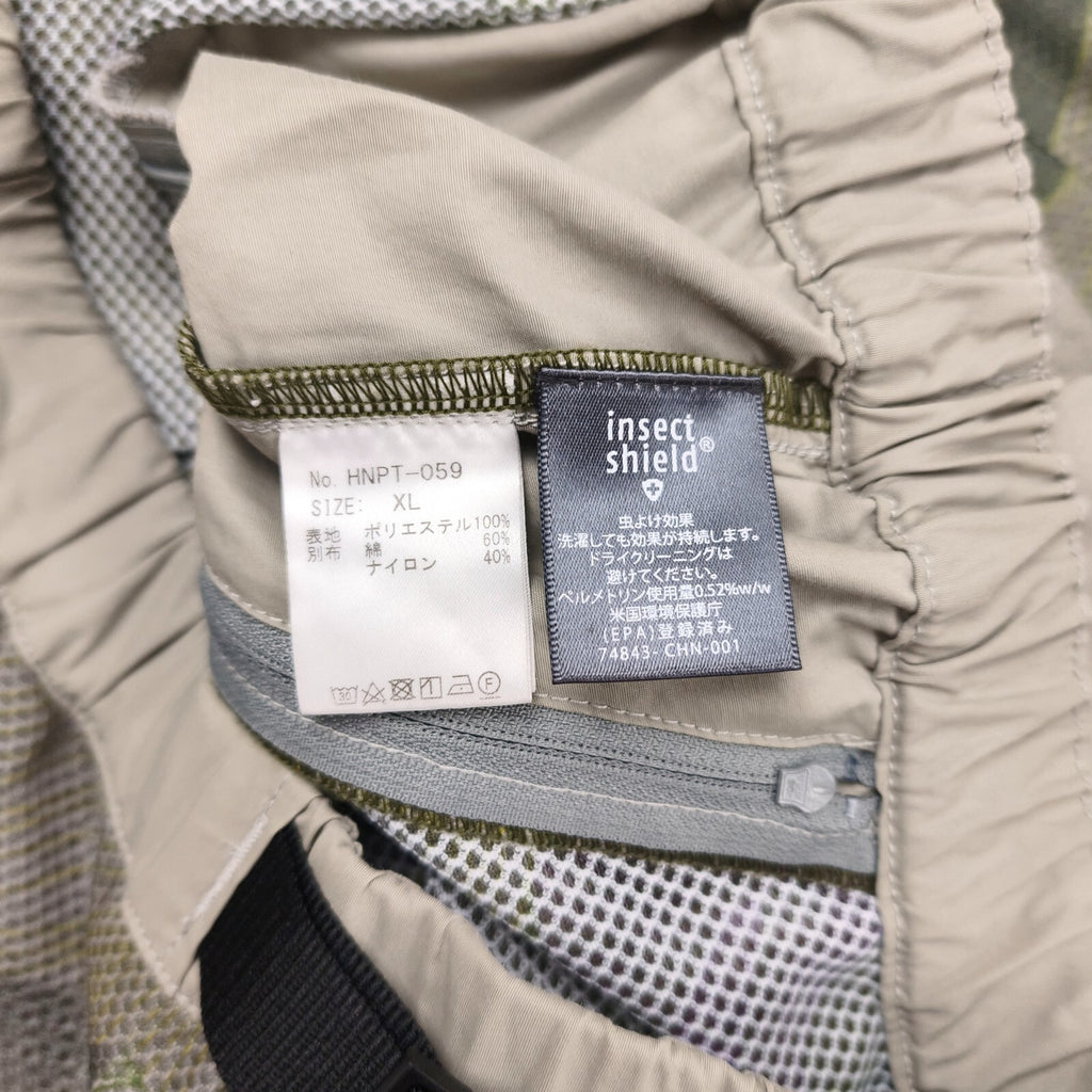 NORBIT BY HIROSHI NOZAWA Men's Grey Insect Shield Trousers