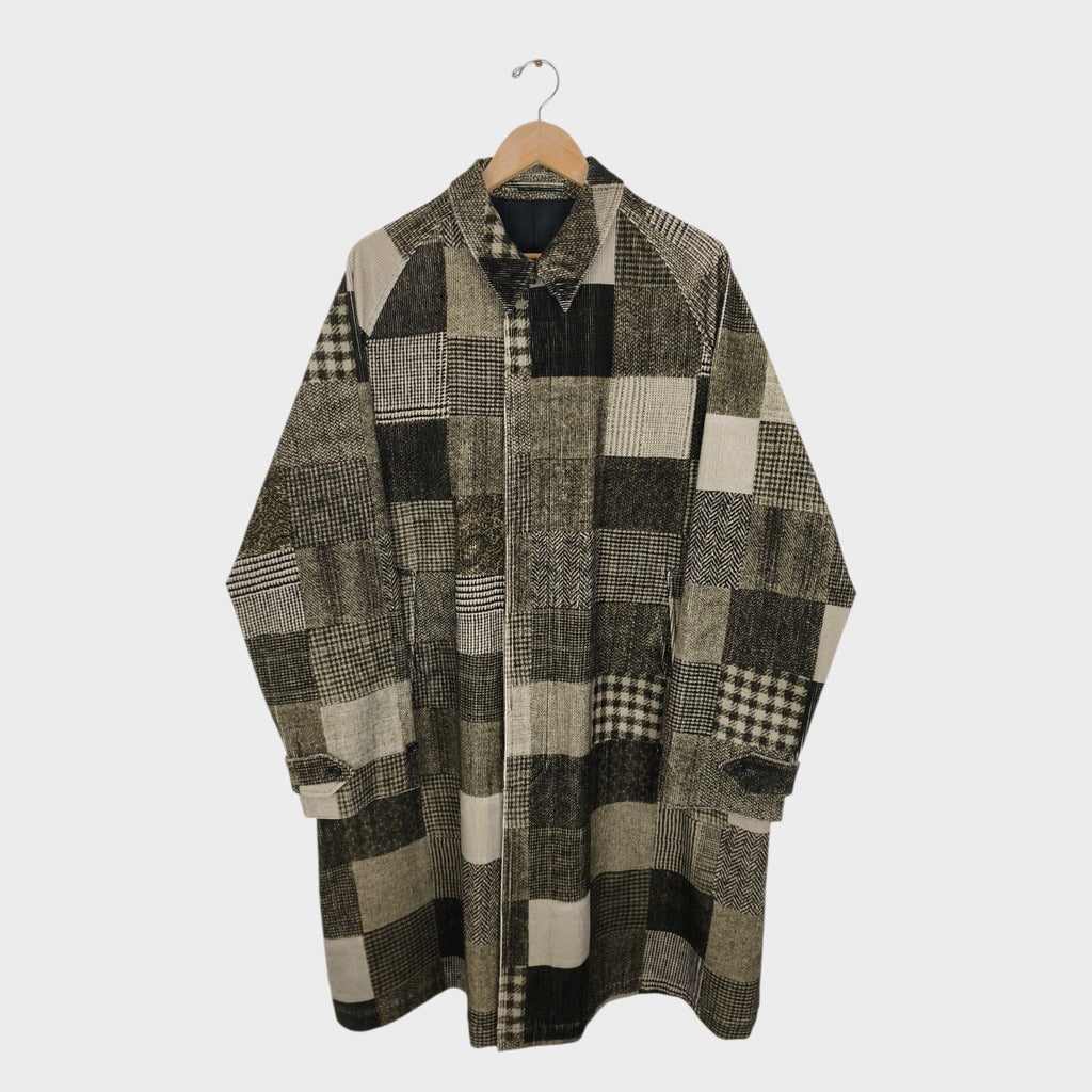 BEAMS PLUS Men's Patchwork Corduroy Coat