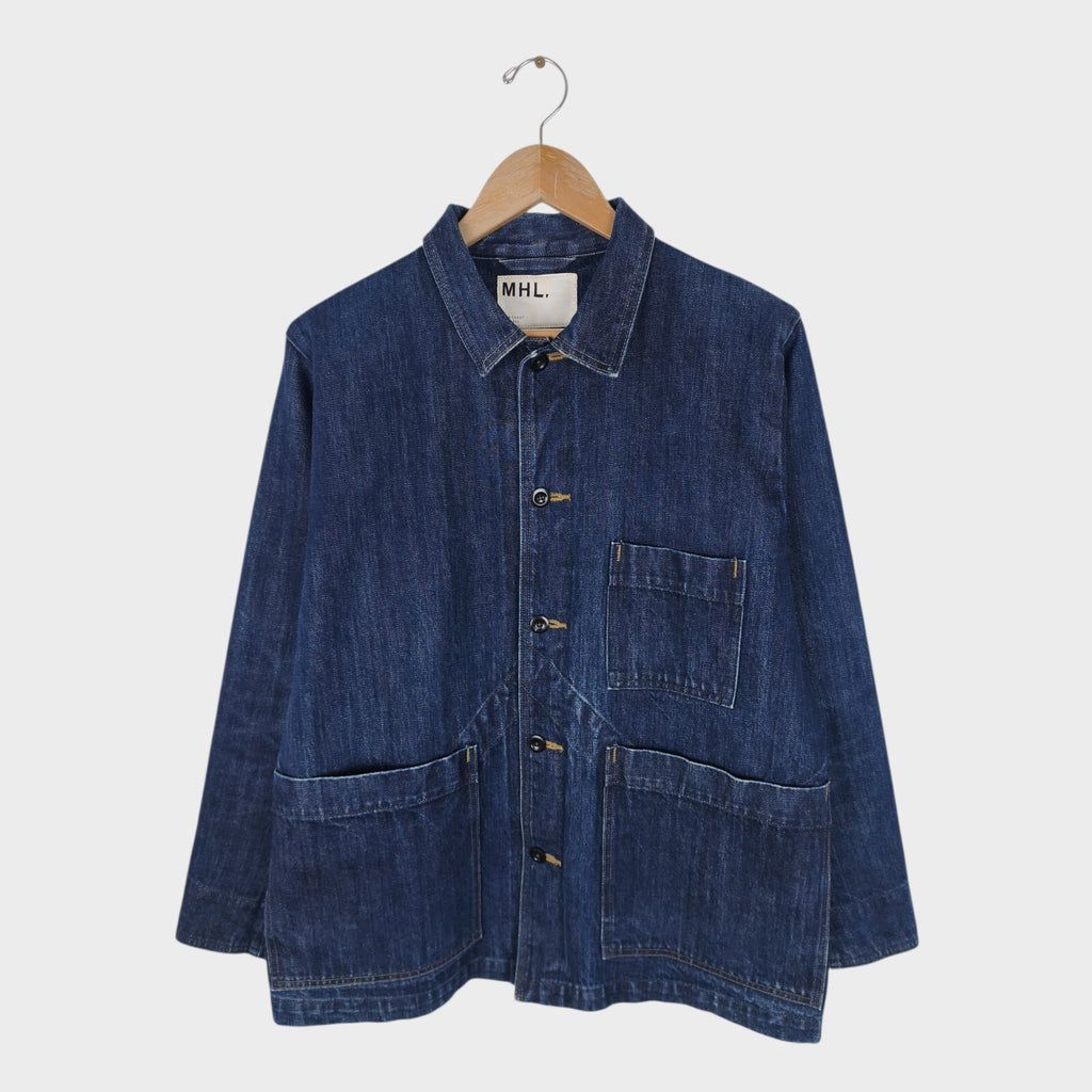 MHL MARGARET HOWELL Men's Canton Overalls Made in Japan Denim Chore Jacket