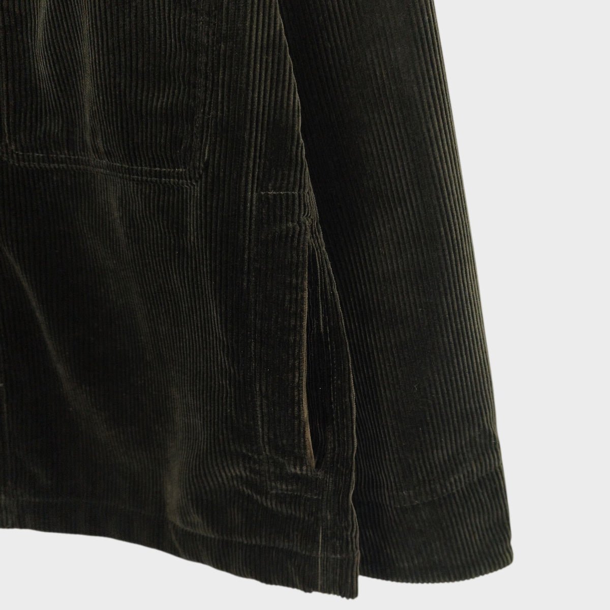 MHL MARGARET HOWELL Men's Dark Green Heavyweight Corduroy Chore Jacket