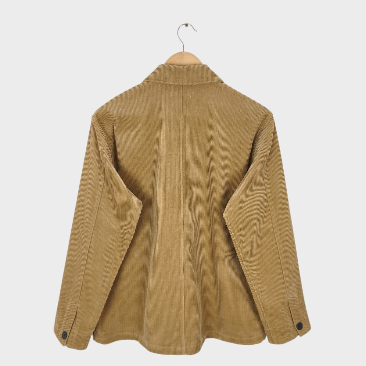MANUAL ALPHABET Men's Beige Made in Japan Corduroy Chore Jacket