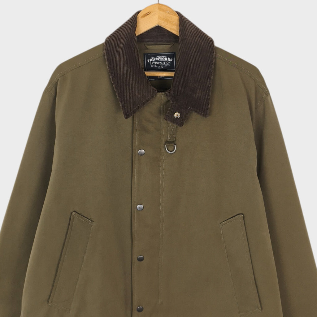 FRIZMWORKS Men's Olive Green Heritage Hunting Jacket