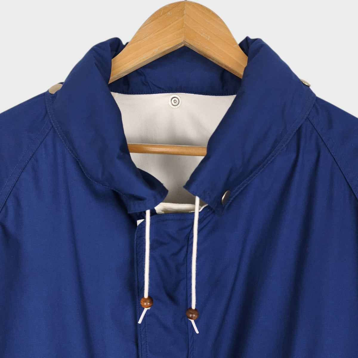 BEAMS PLUS Men's Blue 3 Layer Sailing Parka Jacket