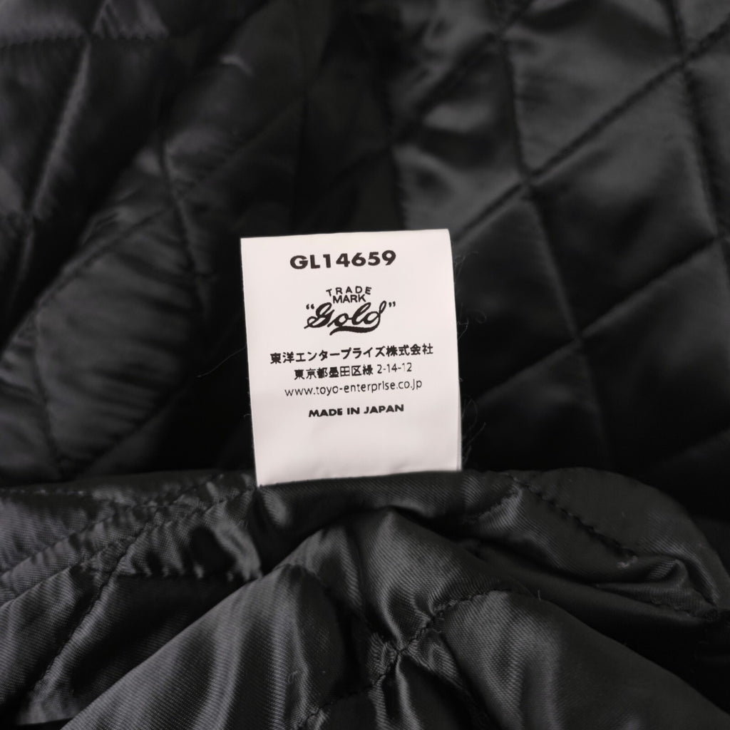GOLD by Toyo Enterprise Men's Made in Japan Checked Cotton Wool Padded Jacket