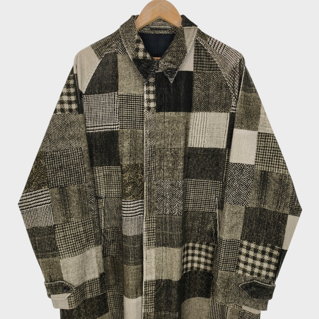 BEAMS PLUS Men's Patchwork Corduroy Coat