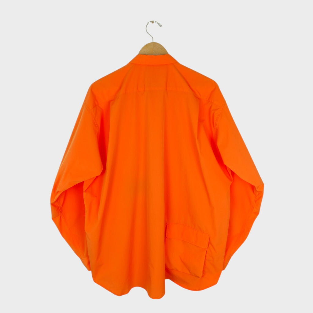 DAIWA PIER39 Men's Orange Mulch Pocket Easy Overshirt