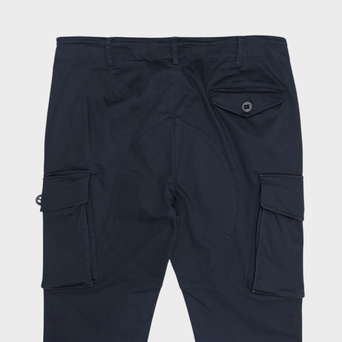 SAGE DE CRET x BEAMS PLUS Men's Navy Blue Cargo Trousers