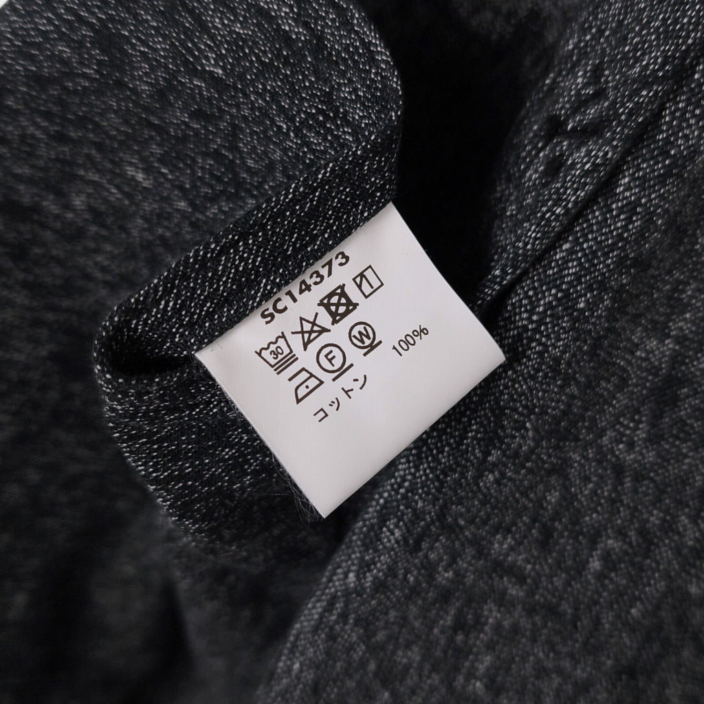 SUGAR CANE Men's Made in Japan Grey Melange Cotton Chore Jacket