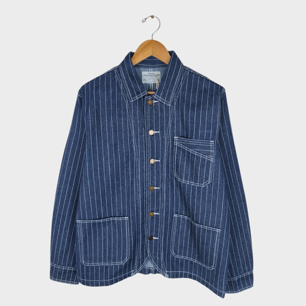 OKONKWO MFG Men's Blue Wabash Chore Jacket