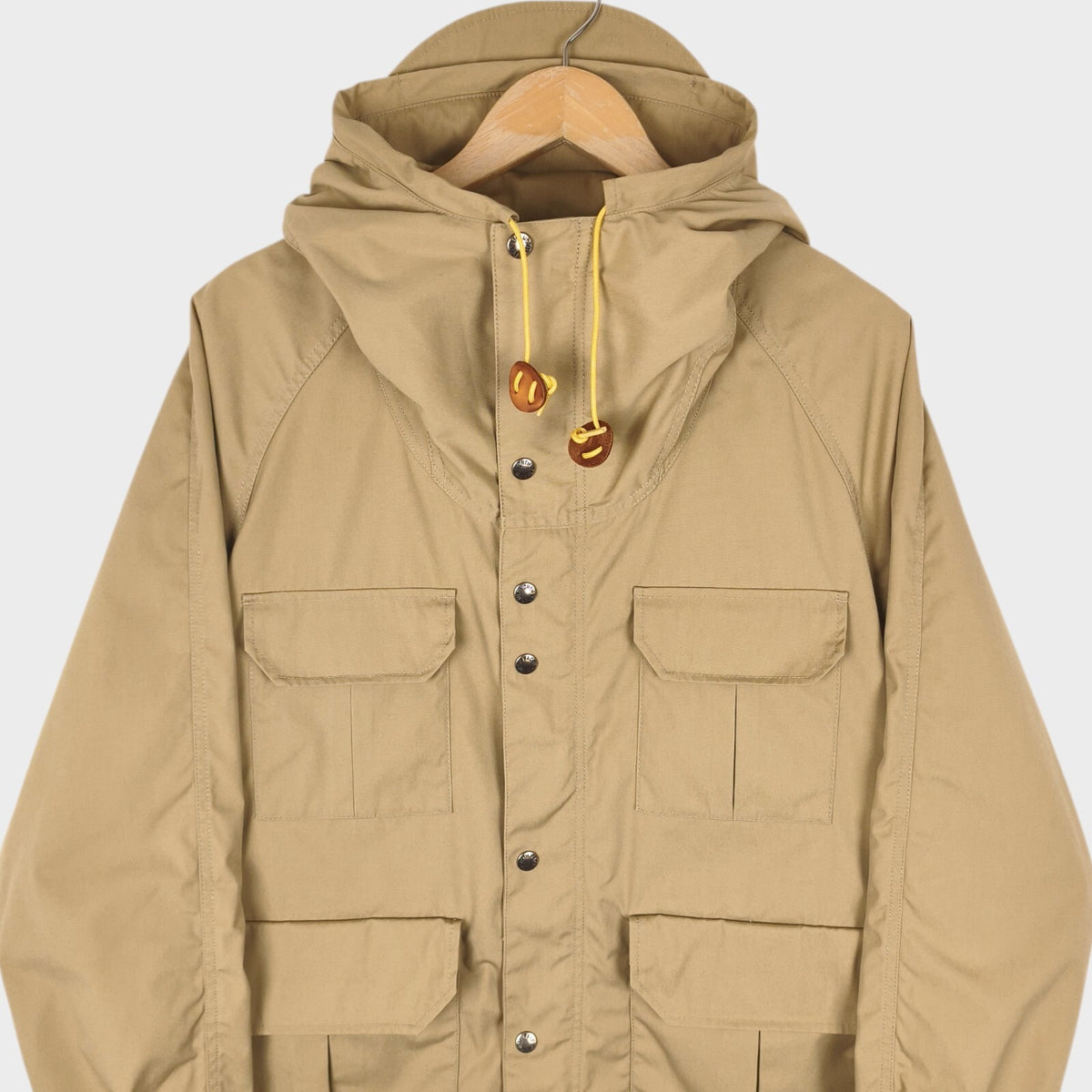 THE NORTH FACE PURPLE LABEL x NANAMICA Men's Beige Mountain Parka Jacket