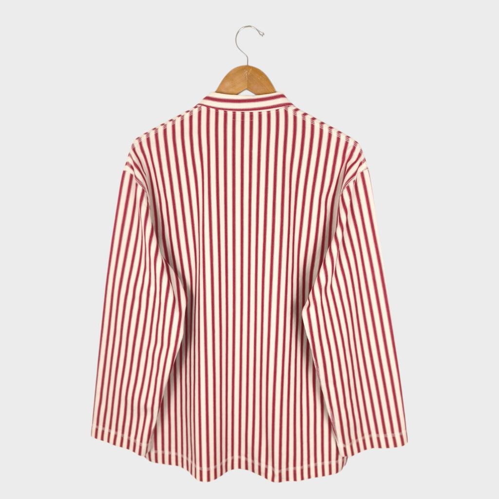 TENDER CO. Men's Made in England Weaver's Stock Type WS422 Striped Cotton Shirt