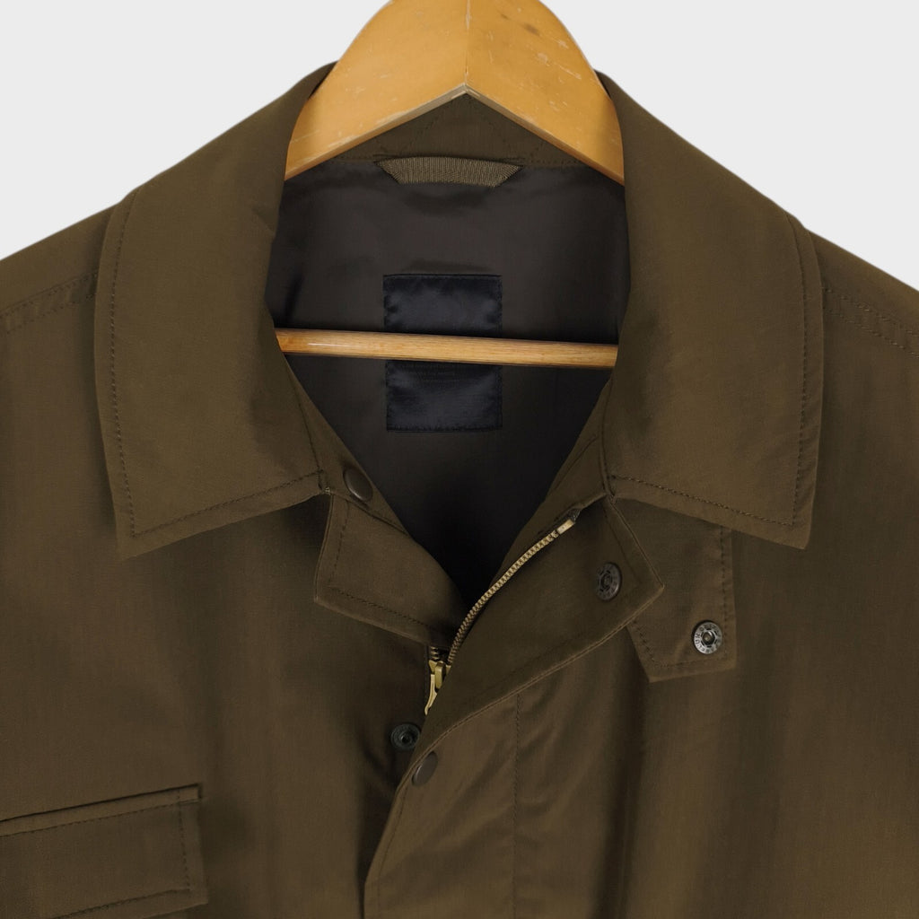 DAIWA PIER39 x L'ÉCHOPPE Men's Olive Green Oversized Fit Ex Short Jacket