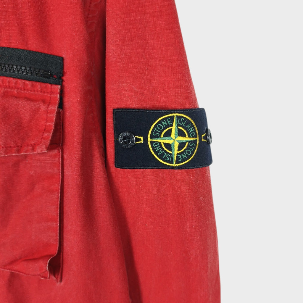 STONE ISLAND Men's Red 2013 Tela Stella Field Jacket