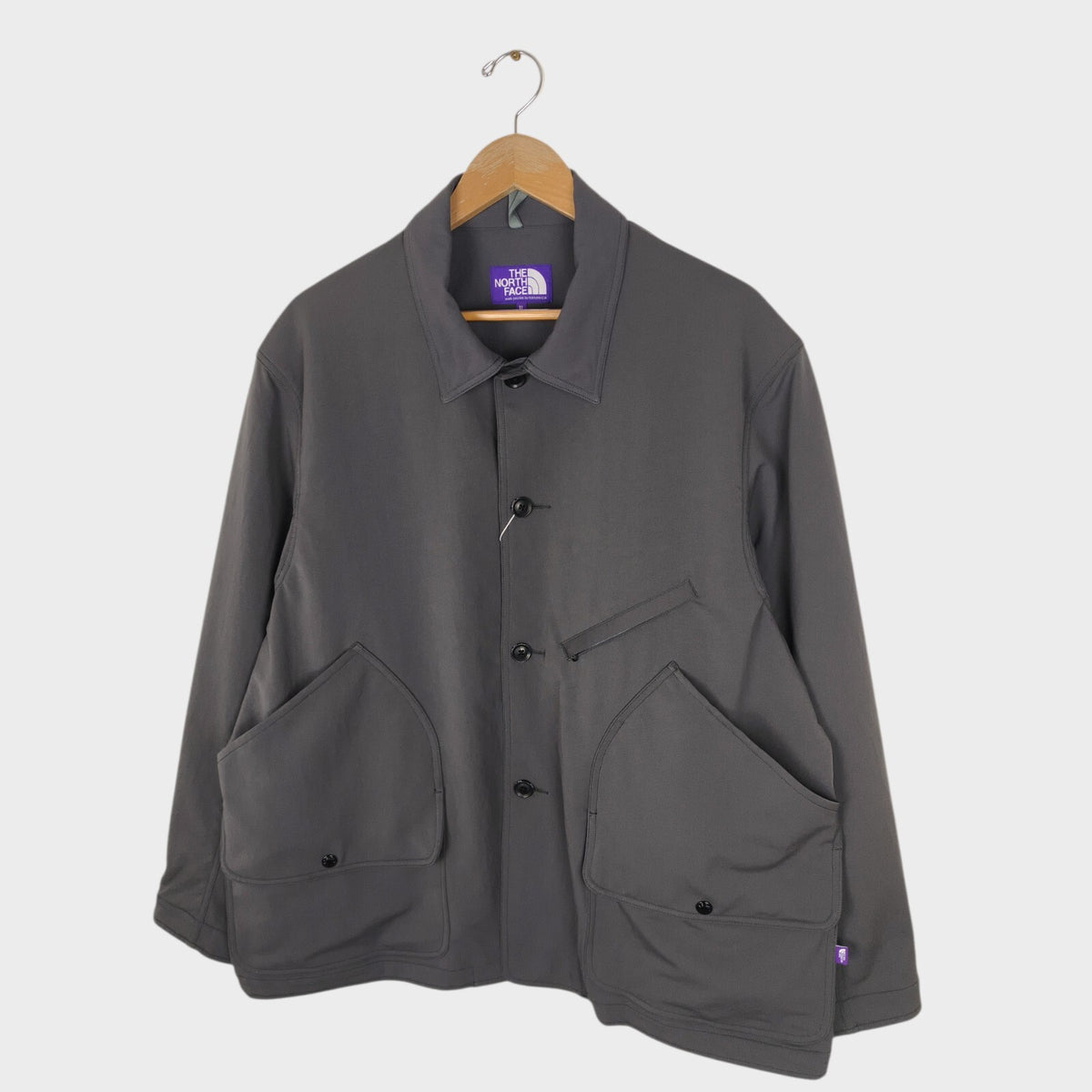 THE NORTH FACE PURPLE LABEL x NANAMICA Men's Grey Alphadry Jacket