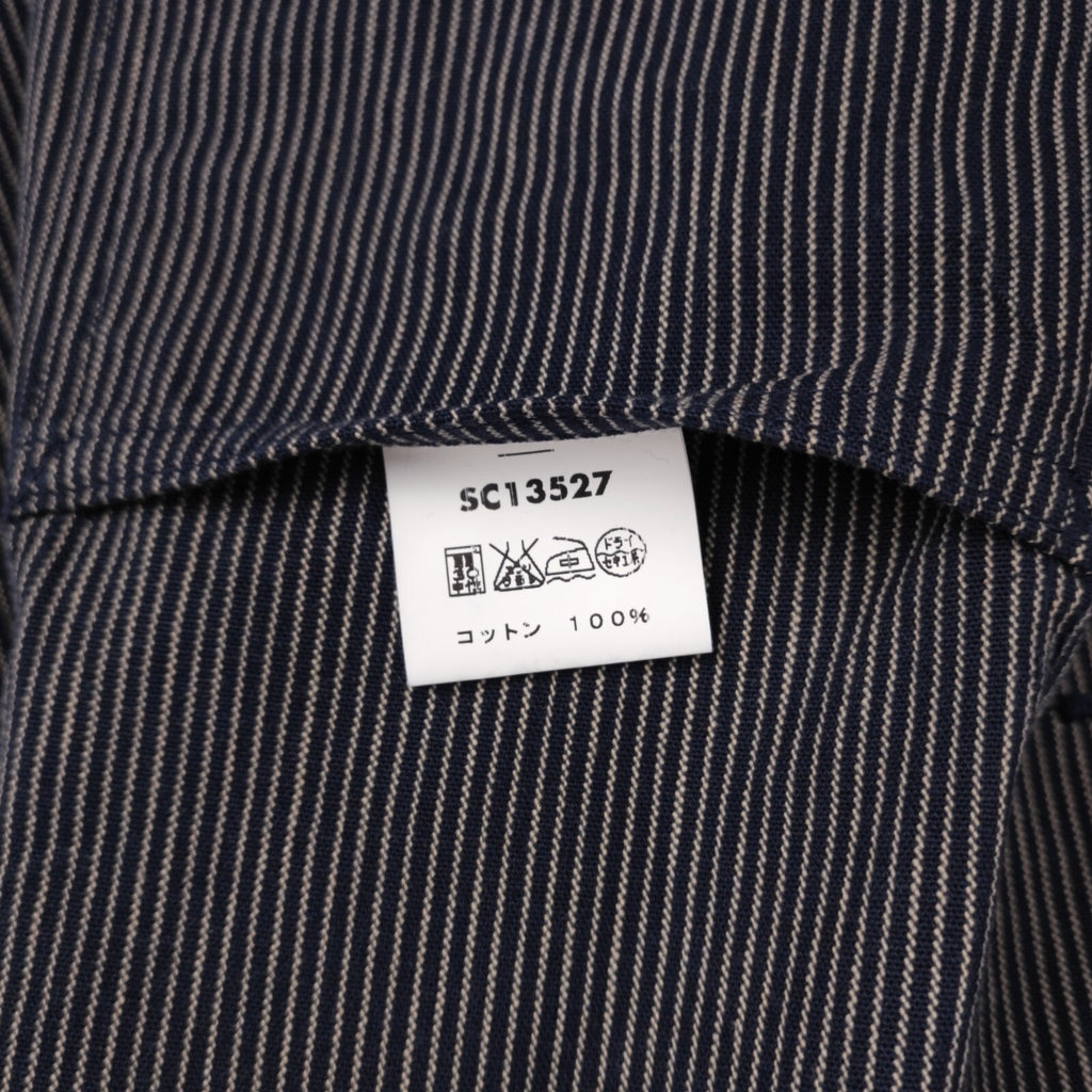 SUGAR CANE Men's Made in Japan Striped Cotton Chore Jacket