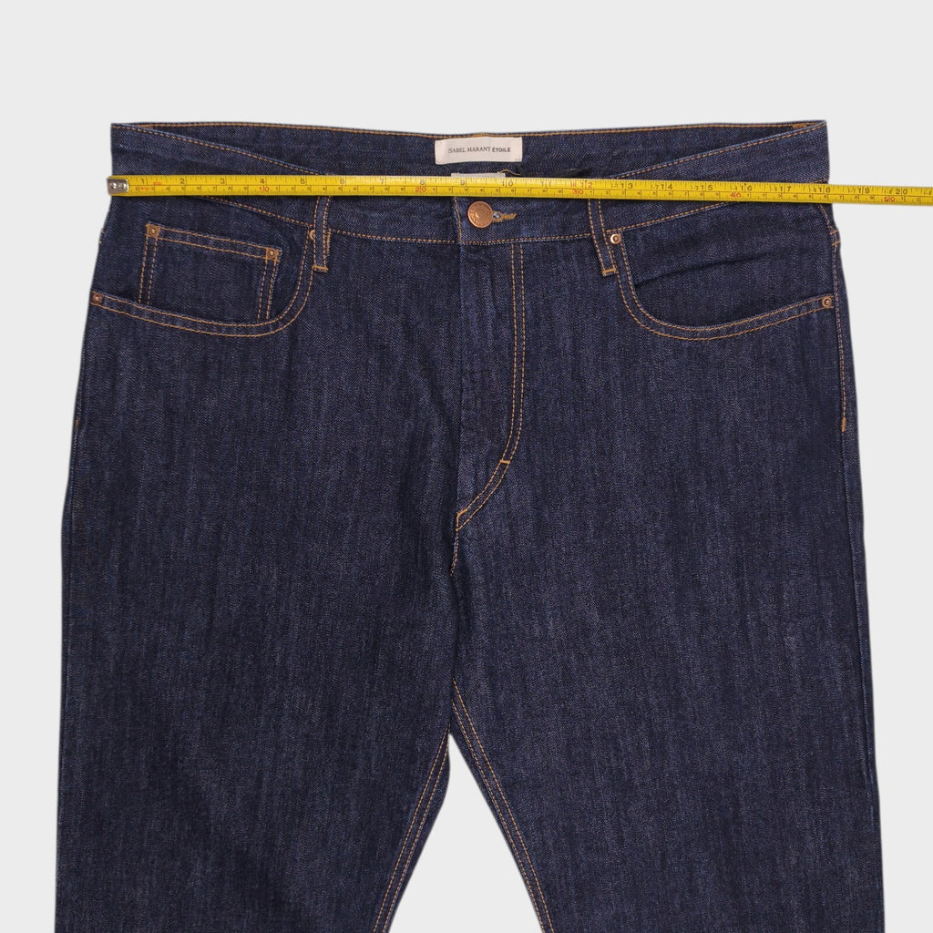 ISABEL MARANT Women's Blue Denim Jeans